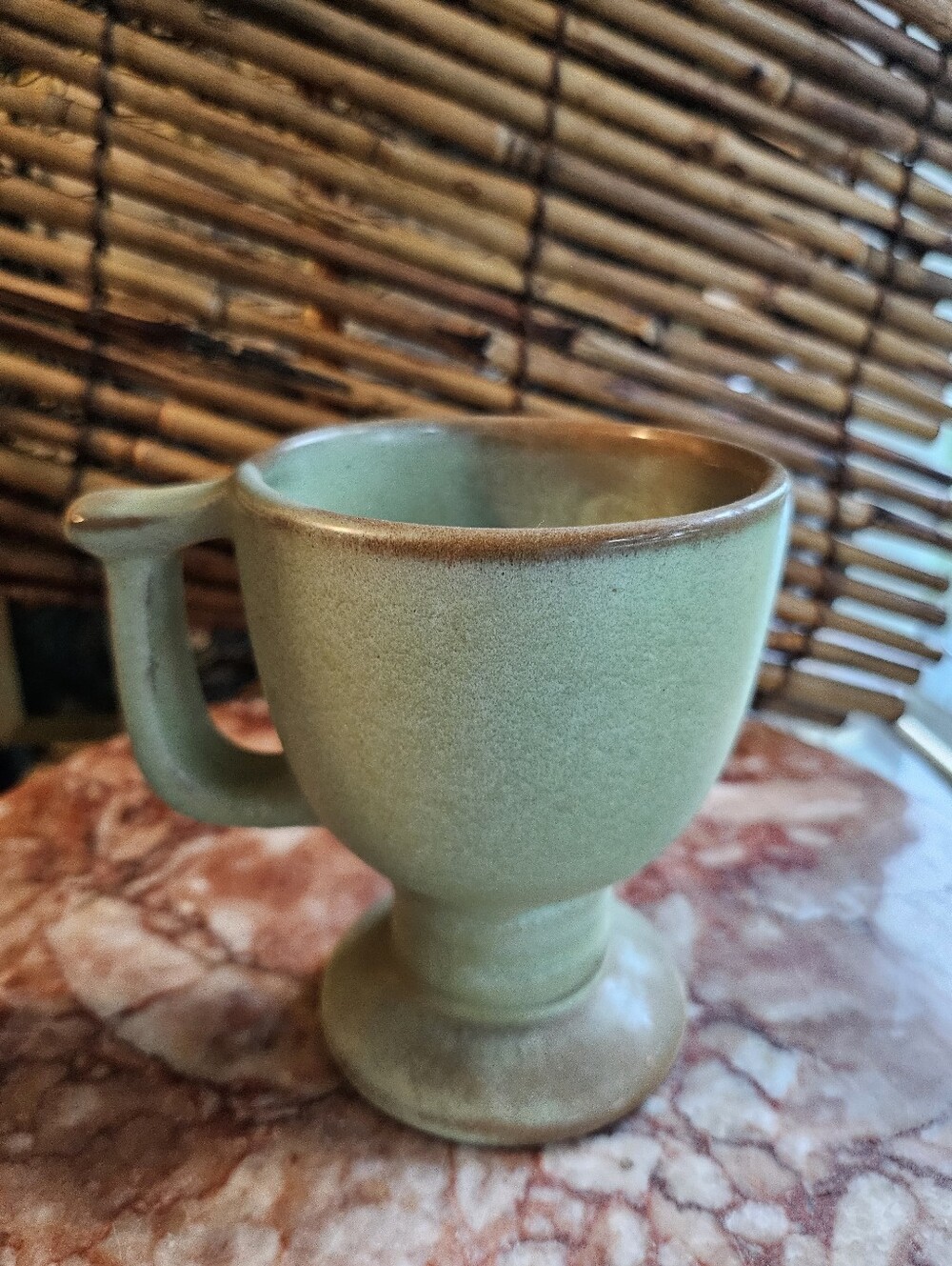 Frankoma Prairie Green Mug